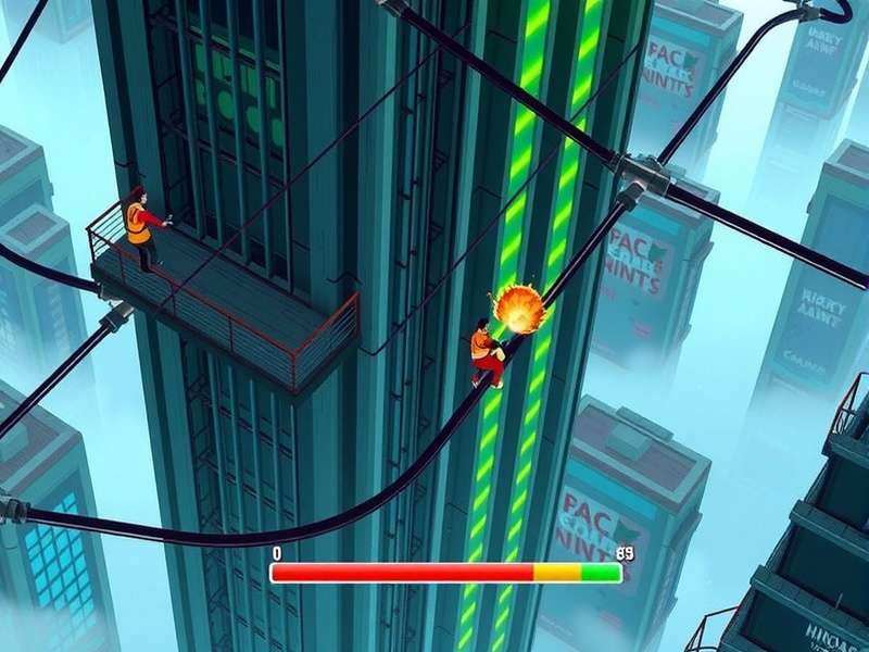 Highrise Havoc Hunt strategy guide showing optimal climbing paths